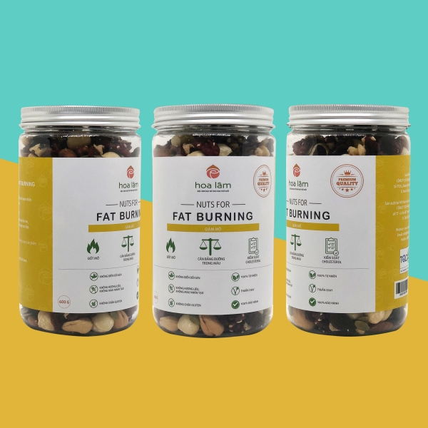 Nuts for Fat Burning – Giảm mỡ - Hạt Dinh Dưỡng Hoa Lâm - Công Ty CP Hạt Hoa Lâm